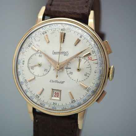  Eberhard & Co. Contadat Chronograph Vintage RoséGold 18k/750 </h1> 
