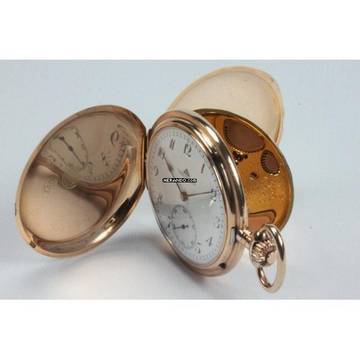  Glashütte Original Taschenuhr Deutsche Präzisionsuhr Gold Savonette von 1921 