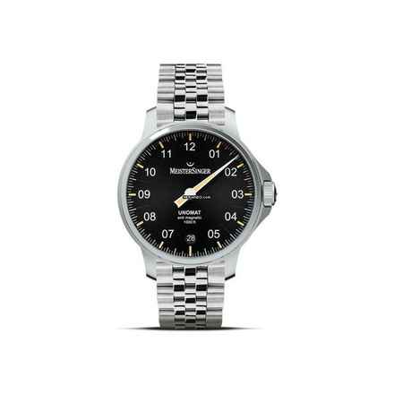  Meistersinger Unomat antimagnetische Einzeiger Herrenuhr Automatik UN902 