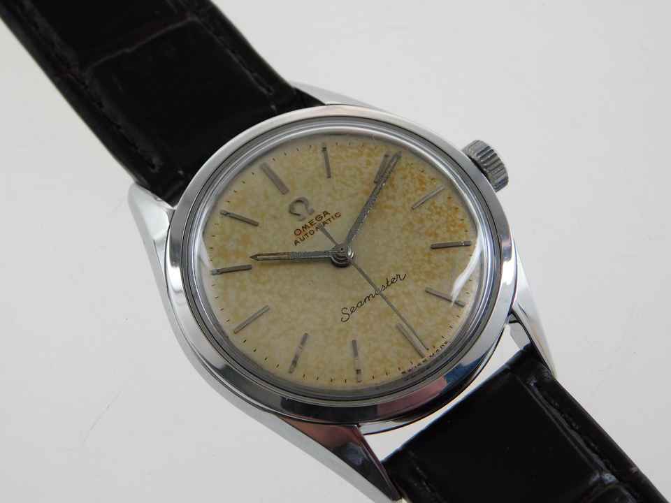  Omega Seamaster 1954 Vintage Ref. 2802 - 1SC Kaliber 471 Rarität 34 mm ohne Krone </h1> 