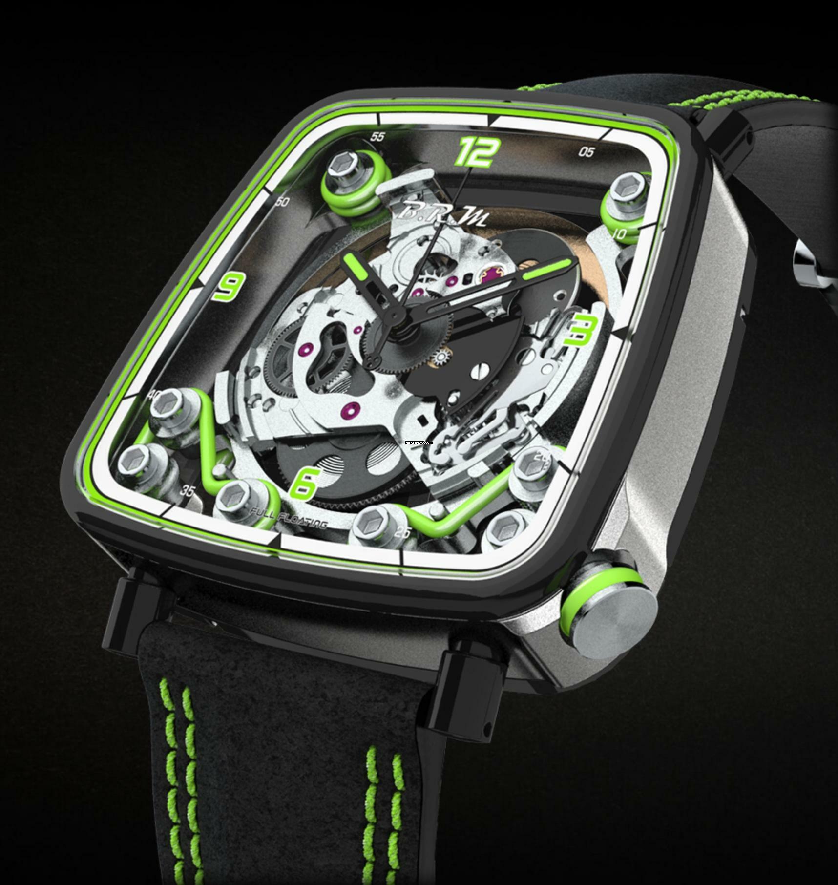 B.R.M FF39-40 Sport Automatic Skeleton 7 different colors