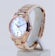 Thumbnail von Omega Seamaster Aqua Terra 18K Sedna Roségold Aqua Terra 150m 34mm MOP Dial Diamond B+P Neu