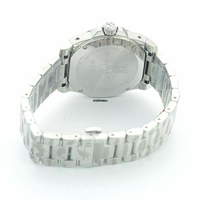 Thumbnail von Gucci Dive YA136336 - Dive Quartz Silver Dial Stainless Steel Men's Watch </h1>