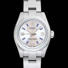 Thumbnail von Rolex Oyster Perpetual 26 176200 - Lady Oyster Perpetual Silver/Steel Ø26 mm </h1>