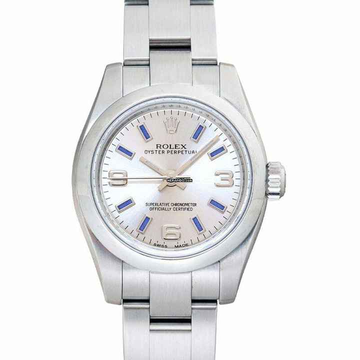  Rolex Oyster Perpetual 26 176200 - Lady Oyster Perpetual Silver/Steel Ø26 mm </h1> 
