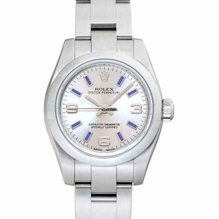  Rolex Oyster Perpetual 26 176200 - Lady Oyster Perpetual Silver/Steel Ø26 mm </h1> 