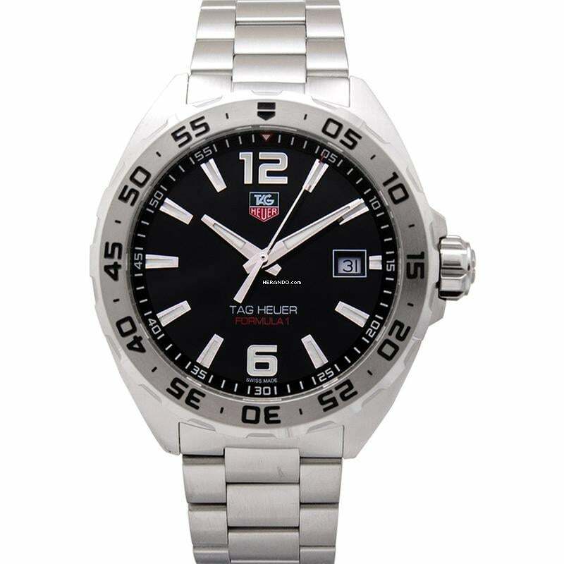 TAG Heuer Formula 1 Quarz WAZ1112.BA0875 - Formula 1 Quartz Black Dial Men's Watch </h1>