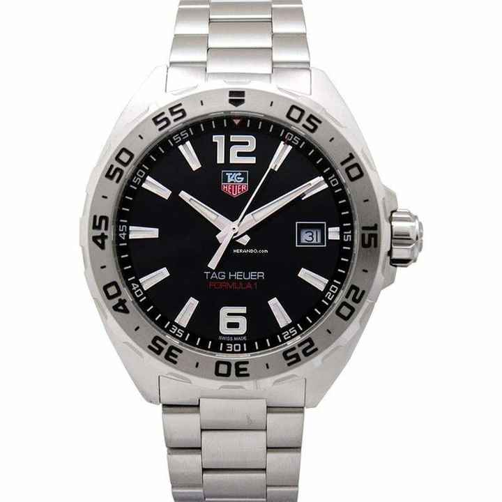  TAG Heuer Formula 1 Quarz WAZ1112.BA0875 - Formula 1 Quartz Black Dial Men's Watch </h1> 