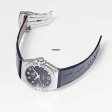 Thumbnail von Omega Constellation Quartz 123.18.35.60.60.001 - Constellation Quartz Purple Dial Stainless Steel Ladies Watch </h1>