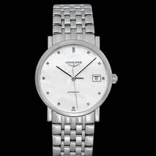 Thumbnail von Longines Elegant L48094876 - The Longines Elegant Collection Automatic Mother of pearl Dial Stainless Steel </h1>
