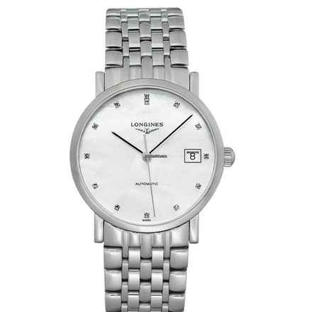  Longines Elegant L48094876 - The Longines Elegant Collection Automatic Mother of pearl Dial Stainless Steel </h1> 