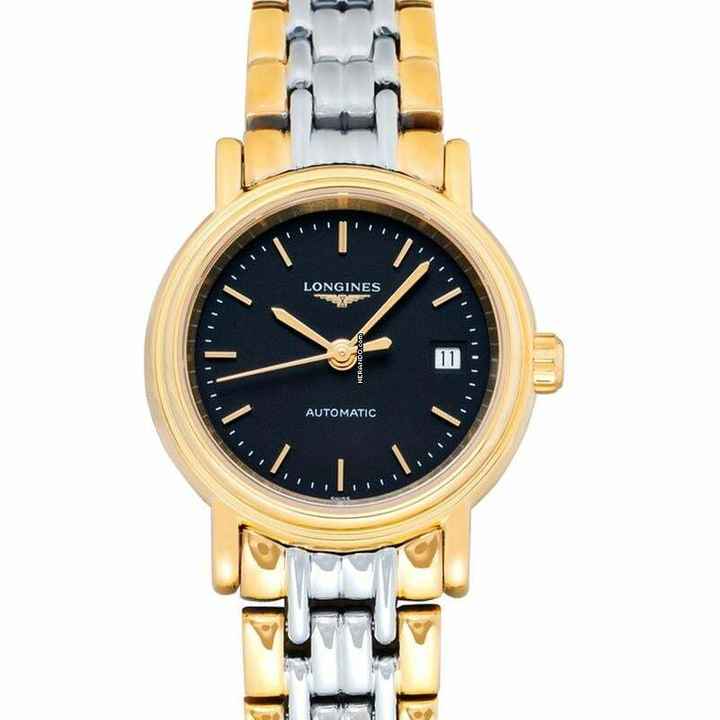  Longines Présence L43212527 - Les Grandes Classiques Automatic Black Dial Stainless Steel Ladies Watch </h1> 