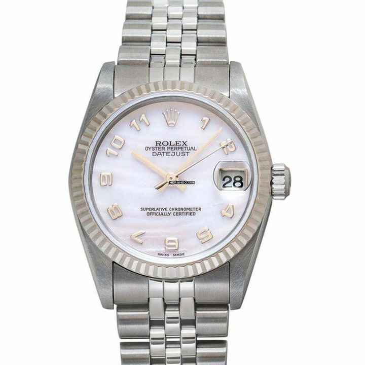  Rolex Datejust 31 78274NA - Lady Datejust Automatic Mother of pearl Dial Stainless Steel Ladies Watch </h1> 