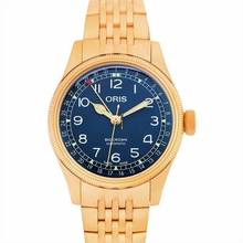 Thumbnail von Oris Big Crown Pointer Date 01 754 7741 3165-07 8 20 01 - Oris Big Crown Automatic Blue Dial Bronze Men's Watch </h1>