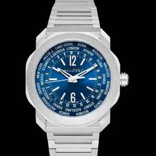 Thumbnail von Bulgari Octo 103481 - Octo Automatic Blue Dial Stainless Steel Men's Watch </h1>