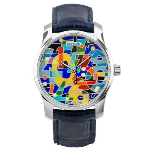 Bereve Numbers Silver Dial Champlevé Grand Feu