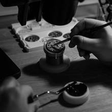 Thumbnail von Bereve Numbers Silver Dial Champlevé Grand Feu