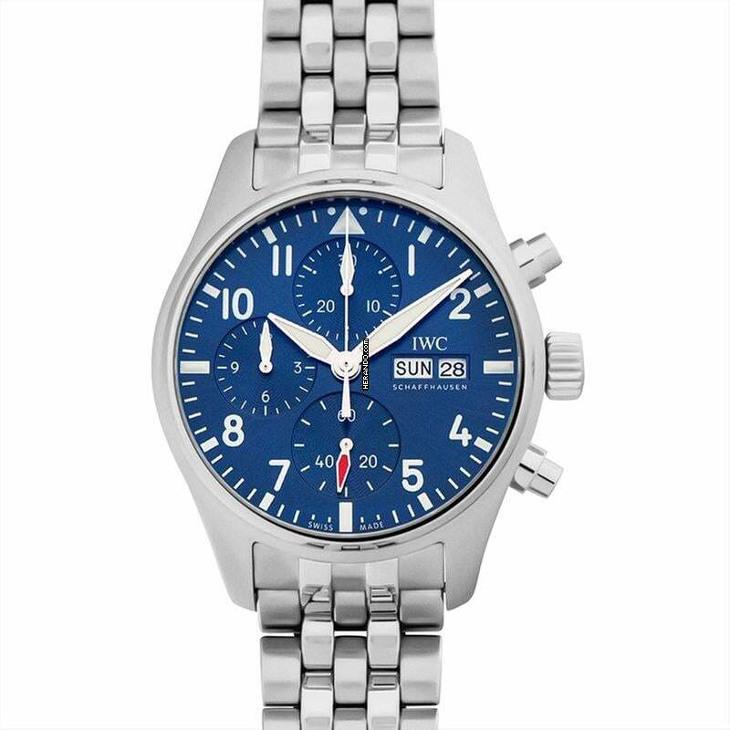  IWC Fliegeruhr IW388102 - Pilot Automatic Blue Dial Stainless Steel Men's Watch </h1> 