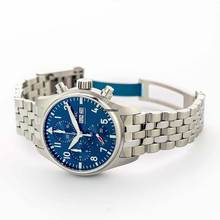 Thumbnail von IWC Fliegeruhr IW388102 - Pilot Automatic Blue Dial Stainless Steel Men's Watch </h1>