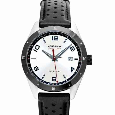  Montblanc Timewalker 116058 - TimeWalker Automatic Silver Dial Stainless Steel Men's Watch </h1> 