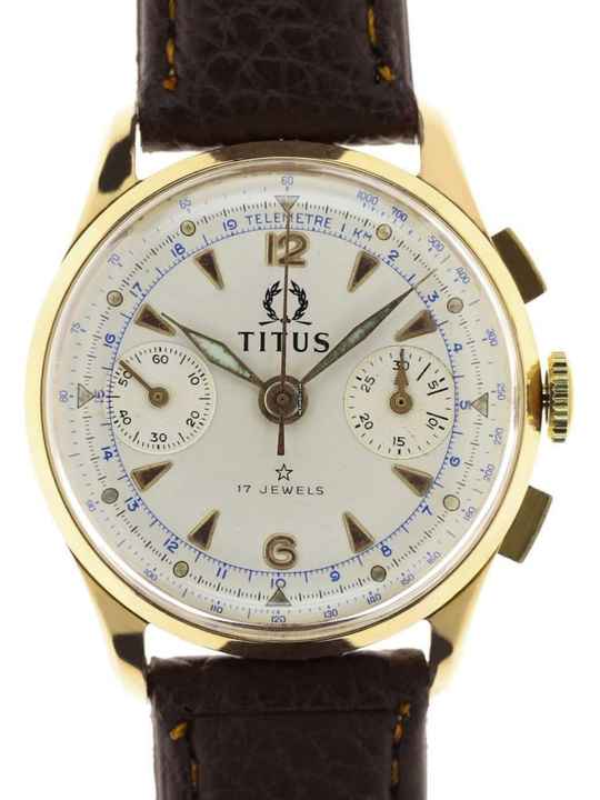  Titus Gents Wristwatch Chrinograph 17 Jewels </h1> 