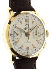 Thumbnail von Titus Gents Wristwatch Chrinograph 17 Jewels </h1>