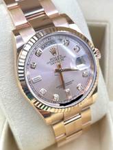 Thumbnail von Rolex Day-Date 36 Pink Sundust Diamond Dial NEW UNWORN 2022 Full Set Box&Papers </h1>