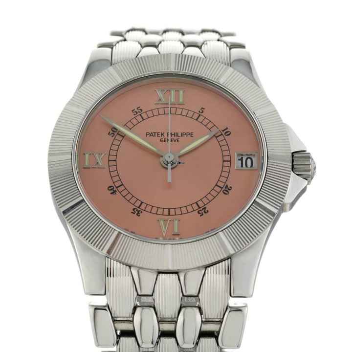  Patek Philippe Neptune Ref.5080 Salmon Stainless Steel rare </h1> 