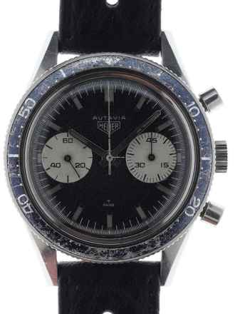  Heuer Gents manual wind Wristwatch Chronograph Autavia so called Mario Andretti </h1> 