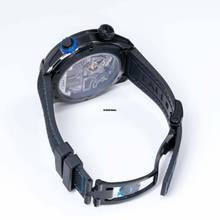 Thumbnail von HYT H4 512-TD-67-BF-RN - H4 Manual-winding Skeleton Dial Titanium Men's Watch </h1>