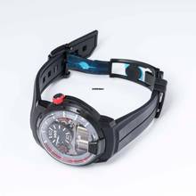 Thumbnail von HYT H1 148-DL-21-RF-RU - H1 Manual-winding Black Dial Titanium Men's Watch </h1>