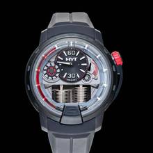 Thumbnail von HYT H1 148-DL-21-RF-RU - H1 Manual-winding Black Dial Titanium Men's Watch </h1>