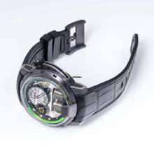 Thumbnail von HYT H1 148-VG-10-GF-RA - H1 Manual-winding Skeleton Dial Titanium Men's Watch </h1>