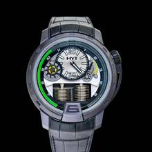 Thumbnail von HYT H1 148-VG-10-GF-RA - H1 Manual-winding Skeleton Dial Titanium Men's Watch </h1>