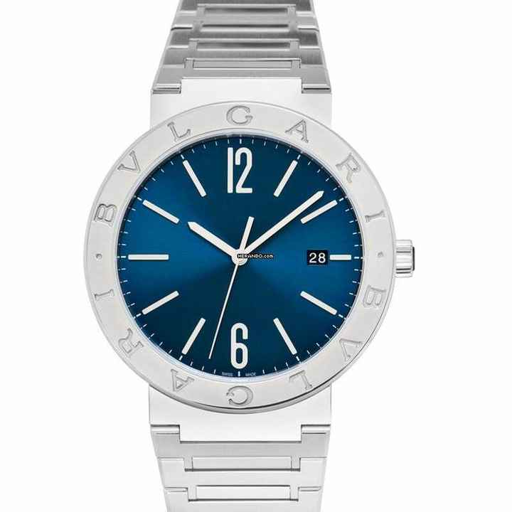 Bulgari Bulgari 103720 - Bvlgari Bvlgari Automatic Blue Dial Stainless Steel Men's Watch </h1> 