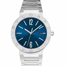 Thumbnail von Bulgari Bulgari 103720 - Bvlgari Bvlgari Automatic Blue Dial Stainless Steel Men's Watch </h1>
