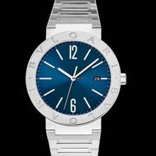 Thumbnail von Bulgari Bulgari 103720 - Bvlgari Bvlgari Automatic Blue Dial Stainless Steel Men's Watch </h1>