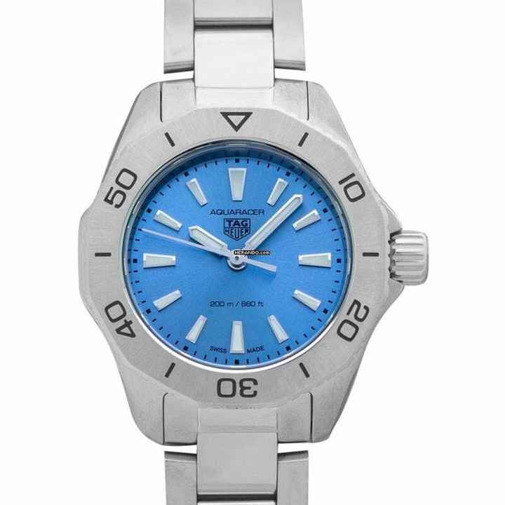  TAG Heuer Aquaracer Lady WBP1415.BA0622 - Aquaracer Quartz Blue Dial Stainless Steel Ladies Watch </h1> 