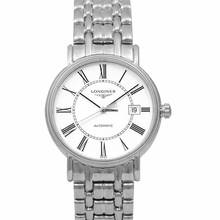 Thumbnail von Longines Présence L49214116 - Presence Automatic White Dial Men's Watch </h1>