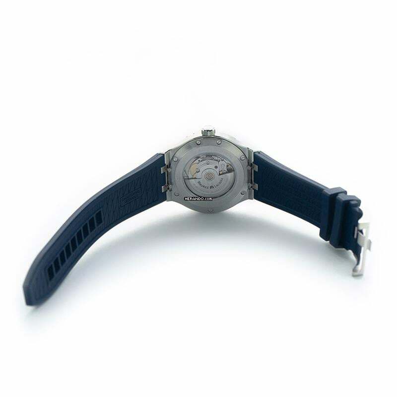 Thumbnail von Maurice Lacroix AIKON AI6008-SS000-430-4 - Aikon Automatic Blue Dial Stainless Steel Men's Watch </h1>