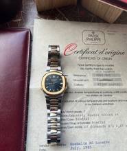 Thumbnail von Patek Philippe Nautilus 3900/002 Nautilus Zb. BLUE - Gübelin B & P Erstbesitz Neuer Service