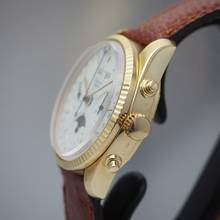 Thumbnail von Theorein Kelek Vollkalender Moon Chronograph 1003 Valjoux 88 / 18k-Gold Box+Papiere </h1>