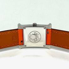 Thumbnail von Hermès Heure H Steel Watch 0.91TCW DIAMOND Bezel </h1>