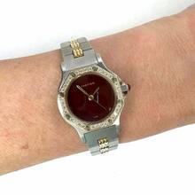 Thumbnail von Cartier Santos OCTAGON 25mm Automatic 2 Tone 0.40TCW Diamond Watch </h1>
