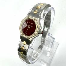 Thumbnail von Cartier Santos OCTAGON 25mm Automatic 2 Tone 0.40TCW Diamond Watch </h1>