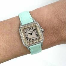 Thumbnail von Cartier Panthère 23mm Quartz 2 Tone 0.87TCW DIAMOND Watch </h1>