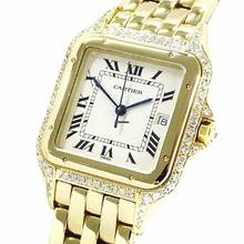 Thumbnail von Cartier Panthère 27mm 18K Yellow Gold ~0.9TCW DIAMOND Watch </h1>