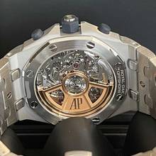Thumbnail von Audemars Piguet Royal Oak Chronograph Flyback 26238ST.OO.2000ST.01 blau unworn 2022 42mm Eu blue </h1>