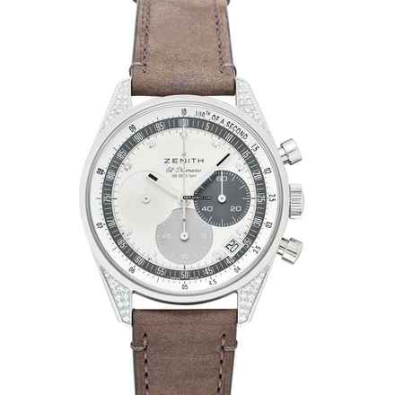  Zenith El Primero Chronomaster Lady 16.3200.3600/03.C906 - Chronomaster Automatic Silver Dial Stainless Steel Ladies Watch </h1> 