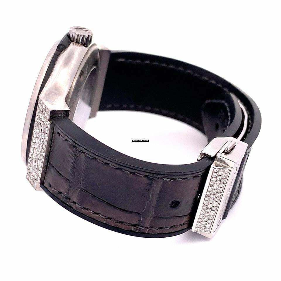 Thumbnail von Hublot Classic Fusion 38mm Automatic Titanium 1.83TCW Diamond Watch Skeleton Backcase </h1>